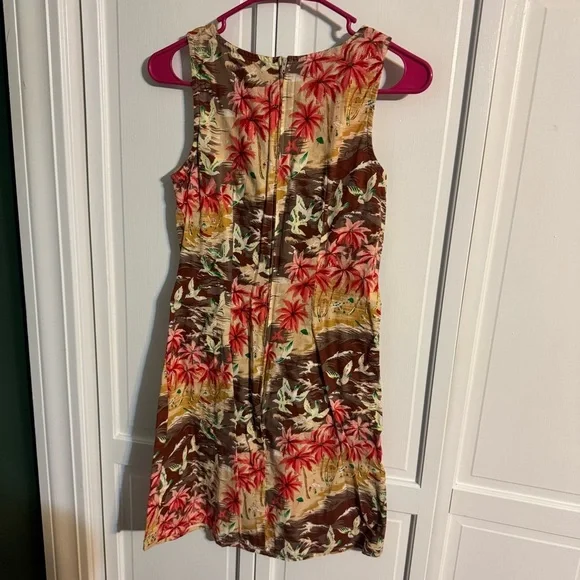 No Boundaries Multicolor Tropical Mini Dress - Picture 3 of 3